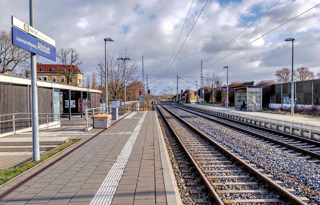 Zwischen Wittenbergs Altstadtbahnhof und Hauptbahnhof wird demnächst gebaut.