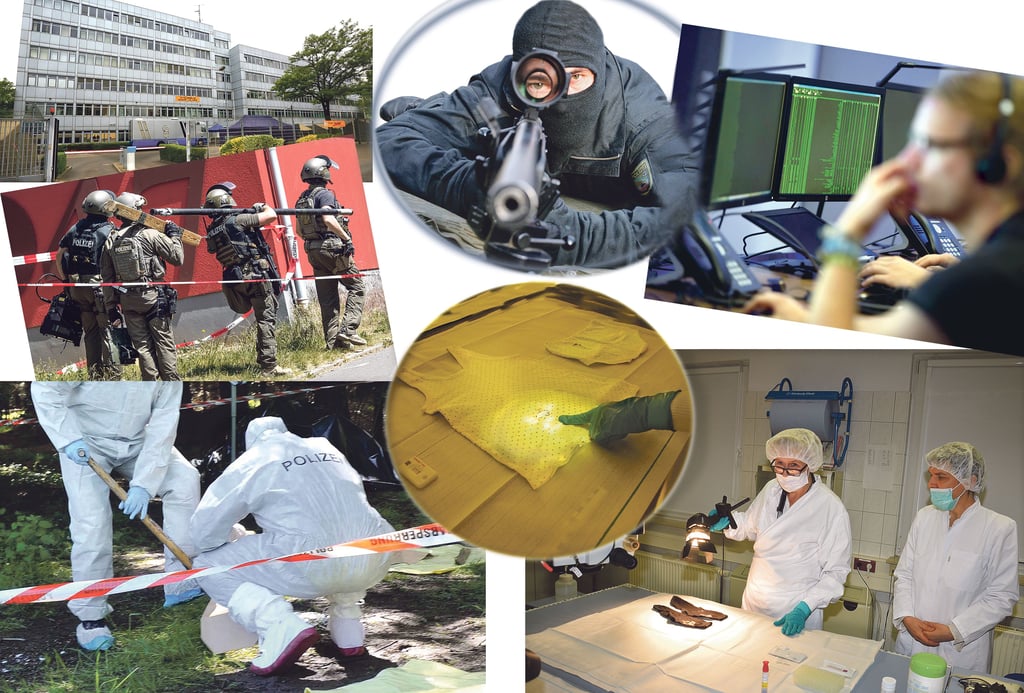 Spezialeinheiten, Labore und das Cybercrime Competence Center (4C) gehören zum Landeskriminalamt, dessen Außenstellen sich aktuell in Halle, Magdeburg und Schönebeck befinden. Die Zentrale befindet sich in der Lübecker Straße im Magdeburger Stadtteil Neue Neustadt.