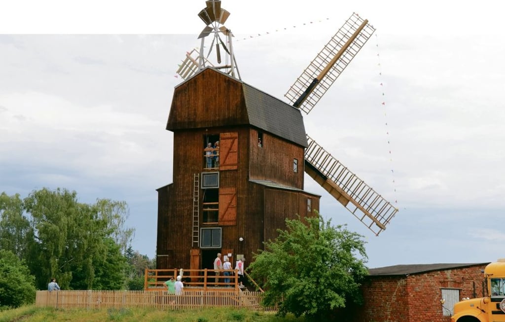 Ein Schmuckstück von Mühle wartet auf die Besucher.