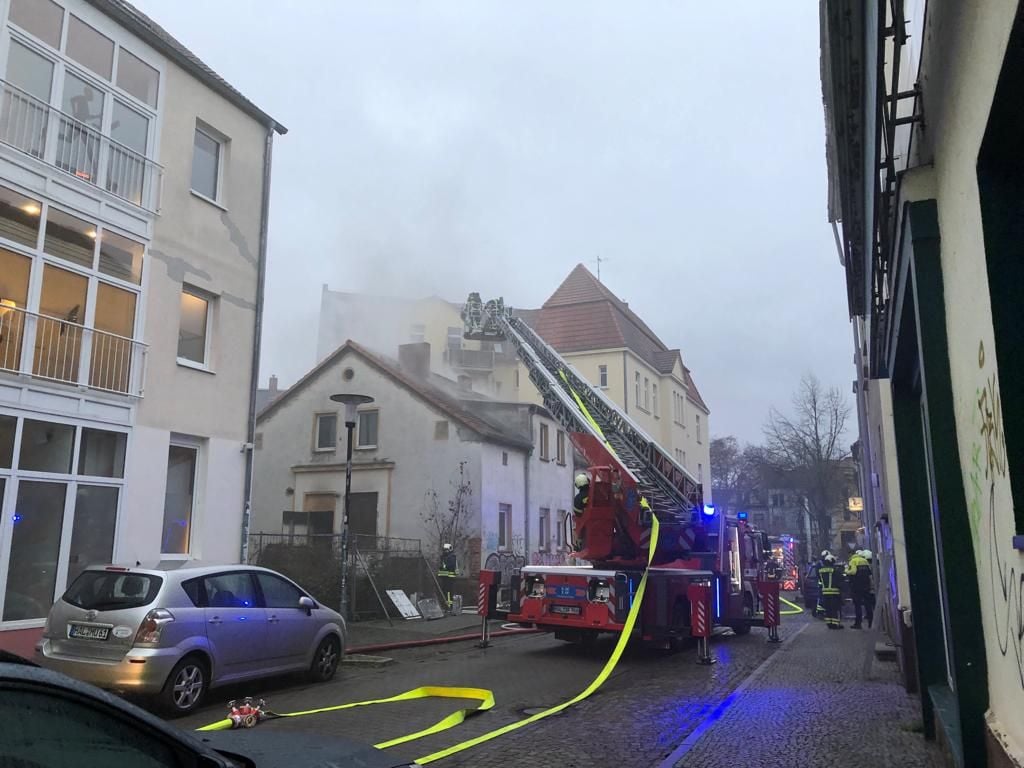 Brand in der Böckstraße