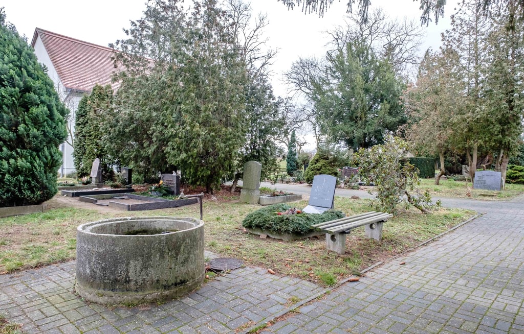 Auf diesem Friedhof in Pretzsch ereignete sich die Tat.