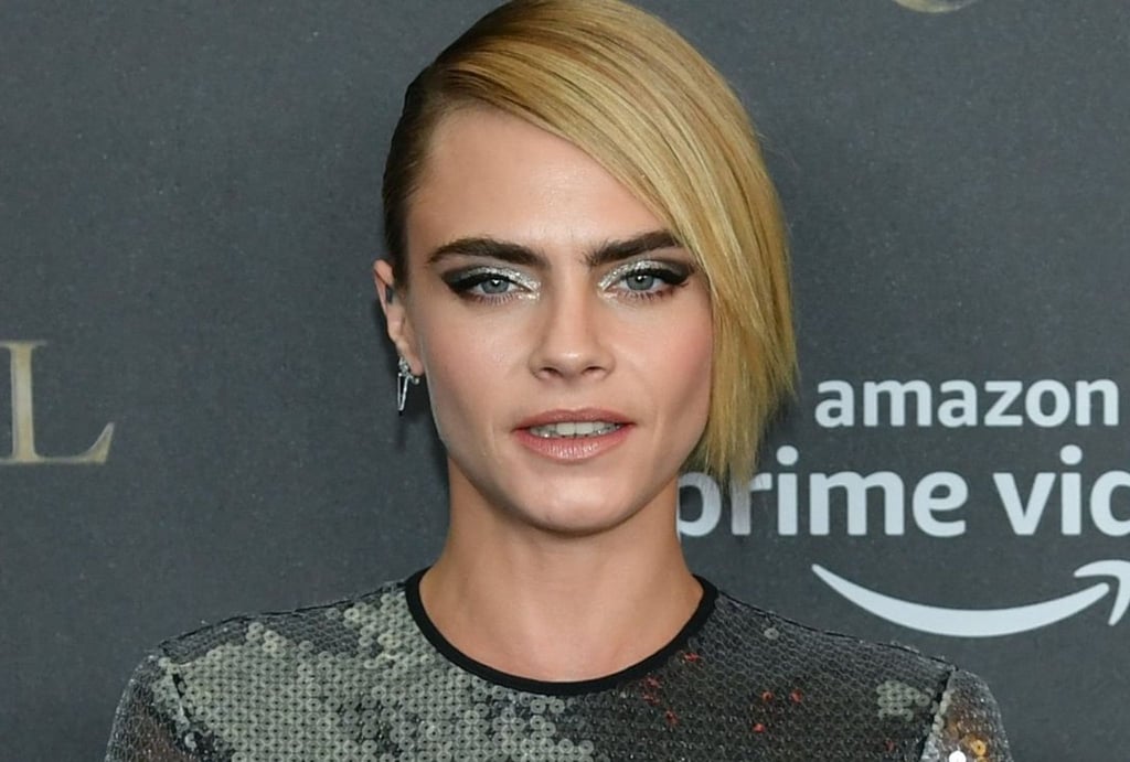 Model Cara Delevingne 2019 in Berlin.