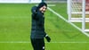 RB Leipzigs Trainer Domenico Tedesco
