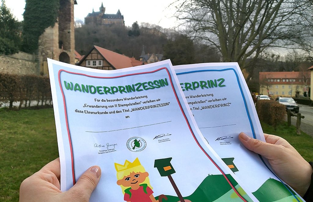 Die neuen Urkunden für Wanderprinzessinnen und -prinzen sind ab Montag, 14. Februar, verfügbar.