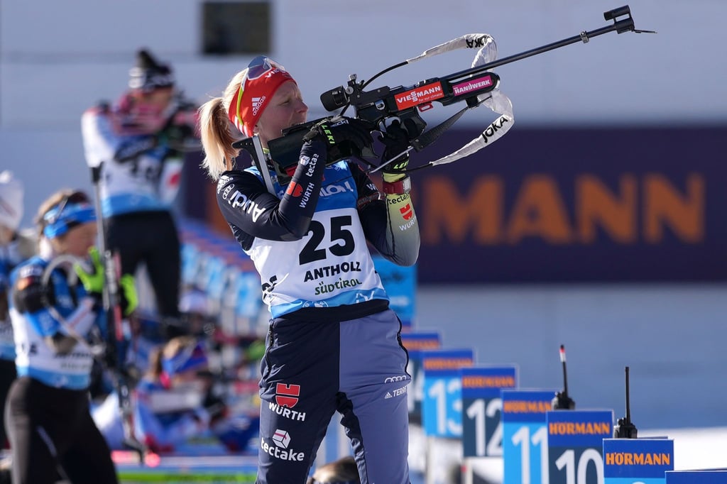 Franziska Hildebrand ist für die Winterspiele in Peking nur als Ersatz vorgesehen.