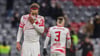 Trotz zweier Tore in München nicht zufrieden: Yussuf Poulsen und Angeliño