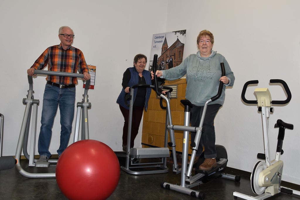 Einmal pro Woche hat der Calenberger Turnverein in Magdeburg im eigenen Sportaum in der Heimatstube trainiert.