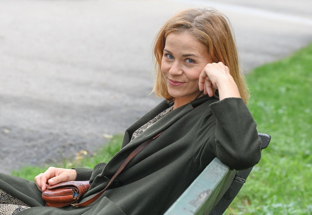 Die Schauspielerin Jessica Ginkel in Berlin.