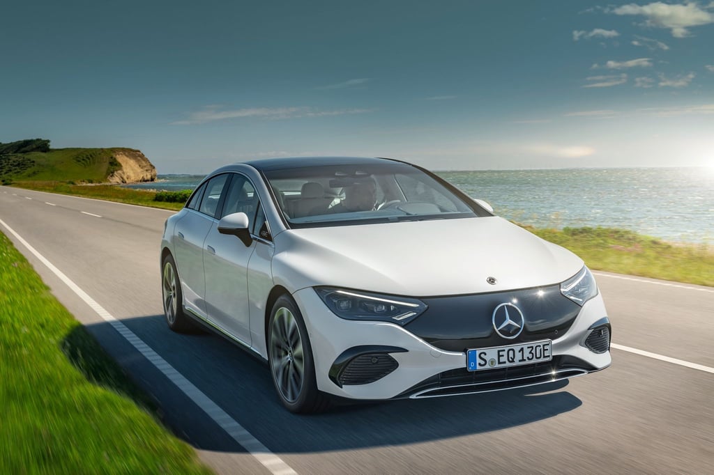 Neue Elektro-Limousine mit Stern: Der Mercedes EQE.