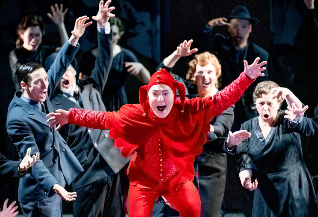 Probenszene aus der Oper "Grete Minde" im Magdeburger Theater.