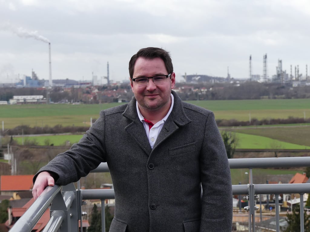 Christoph Schulze stellt sich im März zur Wiederwahl als Bürgermeister.