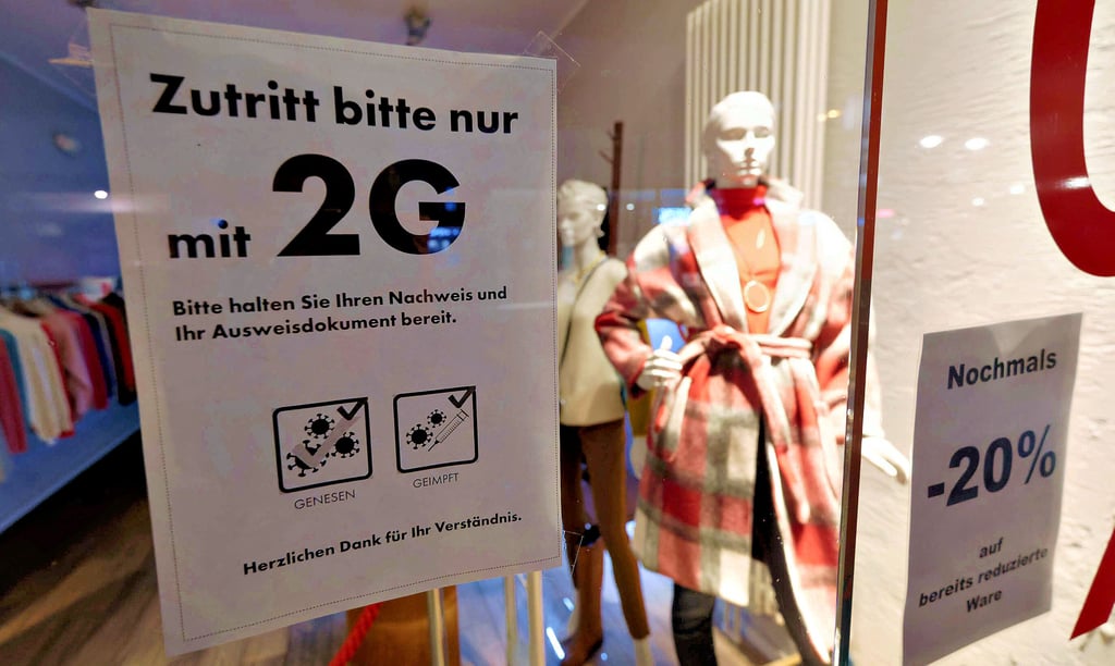 Noch gilt im Einzelhandel in Sachsen-Anhalt die 2G-Regelung. Das dürfte sich bald ändern.