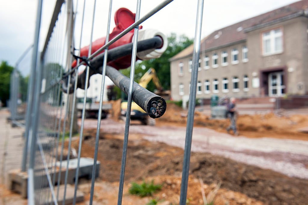 Eine unbewachte Baustelle weckt Begehrlichkeiten.