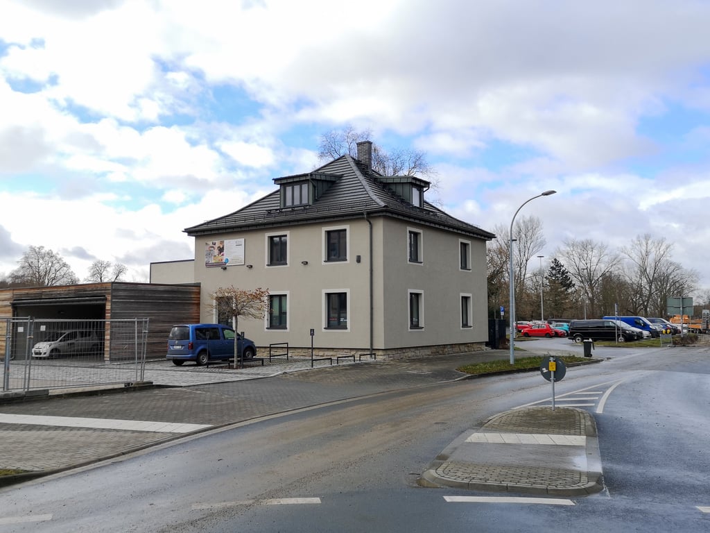 Das Haus von Arnd Czapek in der Baenschstraße von Zeitz. Es soll. Foto: Torsten Gerbank