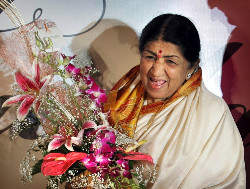 Die indische Sängerin Lata Mangeshkar ist tot.