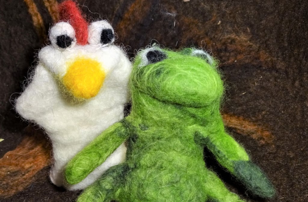 Im ZÖNU in Buch können Kinder und Jugendliche die Natur spielerisch entdecken – zum Beispiel beim Filzen.