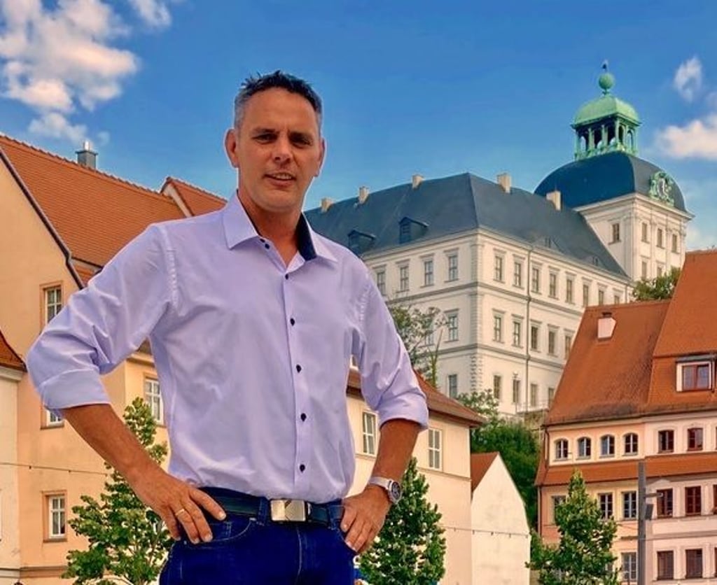 Veit Richter ist gebürtiger Weißenfelser. Im April würde der Polizist gerne Oberbürgermeister seiner Heimatstadt werden.