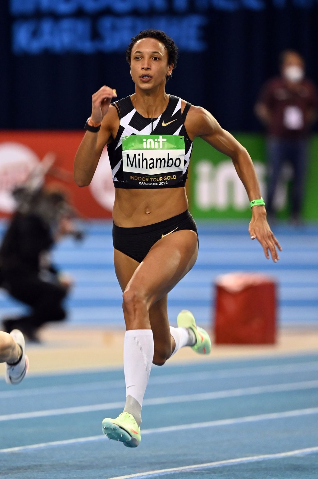 Will beim Indoor Meeting in Berlin auf springen: Malaika Mihambo.