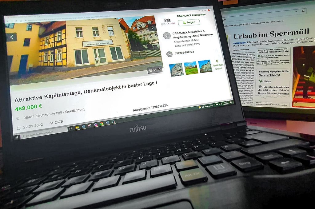 Das ehemalige Mühlengebäude steht zum Verkauf.
