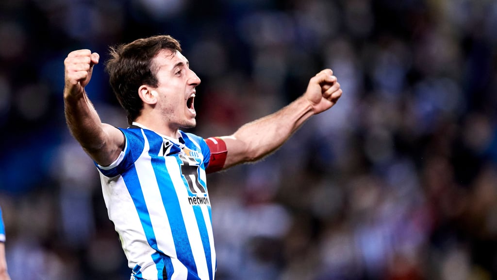 Bei ihm läufts: Real-Kapitän Mikel Oyarzabal.