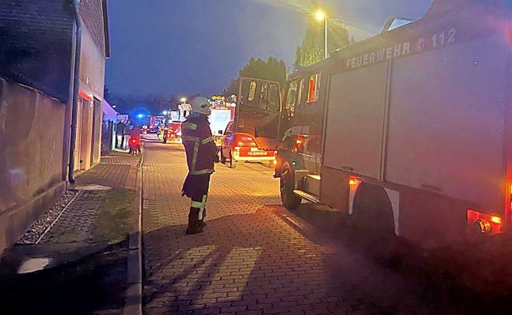27 Einsatzkräfte waren in Jüdenberg vor Ort.