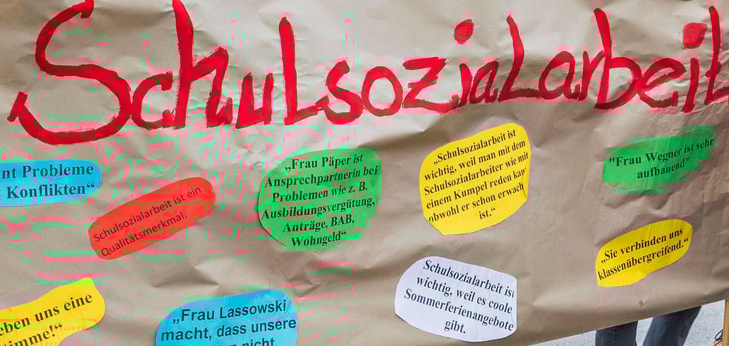 Einige Stellen für die Schulsozialarbeit im Burgenlandkreis sind gefährdet.