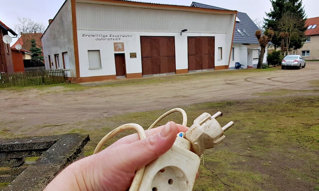 Im alten Gerätehaus in Jahrstedt wurde der Strom abgeklemmt.