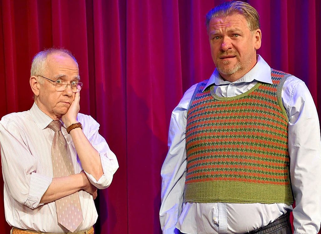 Eine Mischung aus Schauspiel und Kabarett zeigen Hans-Günther Pölitz als Hans-Günther Pölitz und Michael Günther Bard als Joachim Sommer („Olvenstedt probiert’s“).