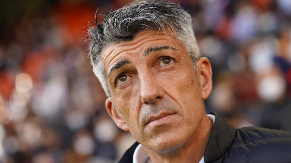 Trainer Imanol Alguacil von Real Sociedad San Sebastian.