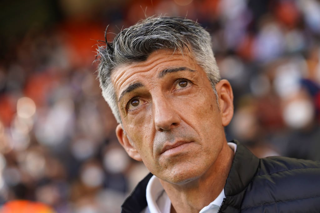 Trainer Imanol Alguacil von Real Sociedad San Sebastian.