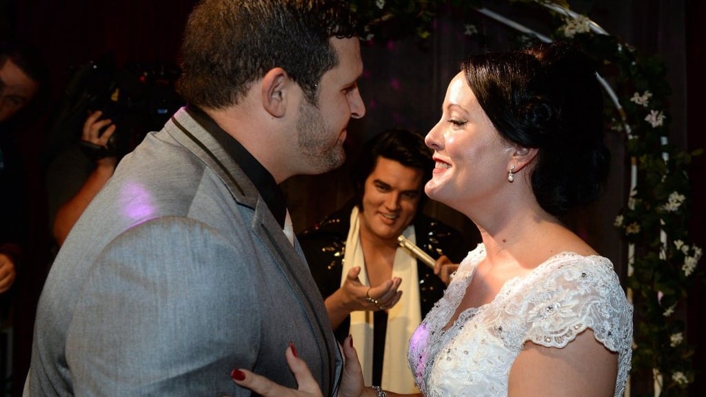 22 Blitzhochzeiten soll in der "Wedding Chapel" in einem Penny in Berlin stattfinden.