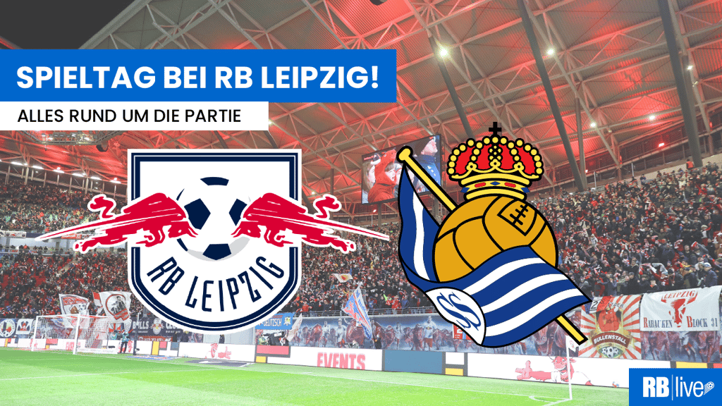RB Leipzig empfängt Real Sociedad in der Europa League.