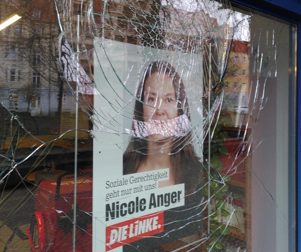 Auf das Wahlkreisbüro von Nicole Anger hat es in der Nacht einen Angriff gegeben.