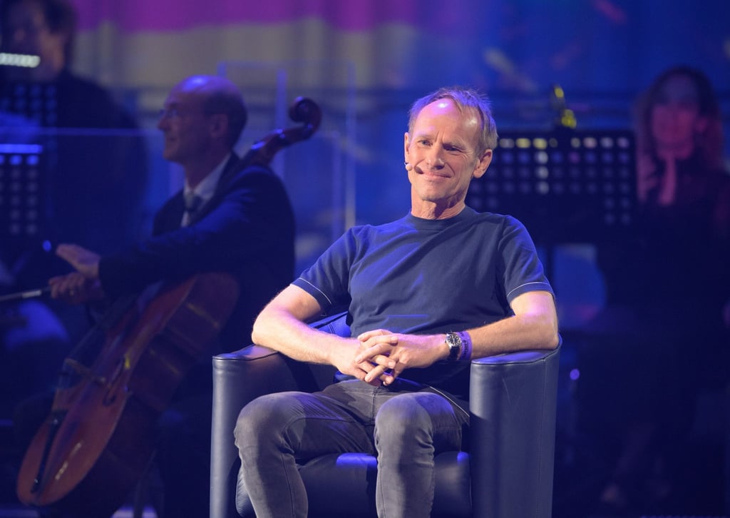 Der Musiker Nobert Leisegang beim Festakt zum 30. Jahrestag der Deutschen Einheit.