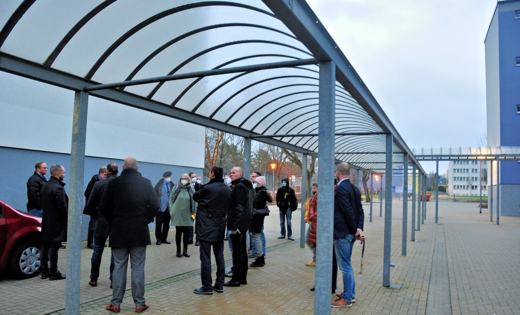 Die Hildebrandt-IGS in Magdeburg wünscht sich mehr Platz - am liebsten in Form eines Verbindungsbaus.