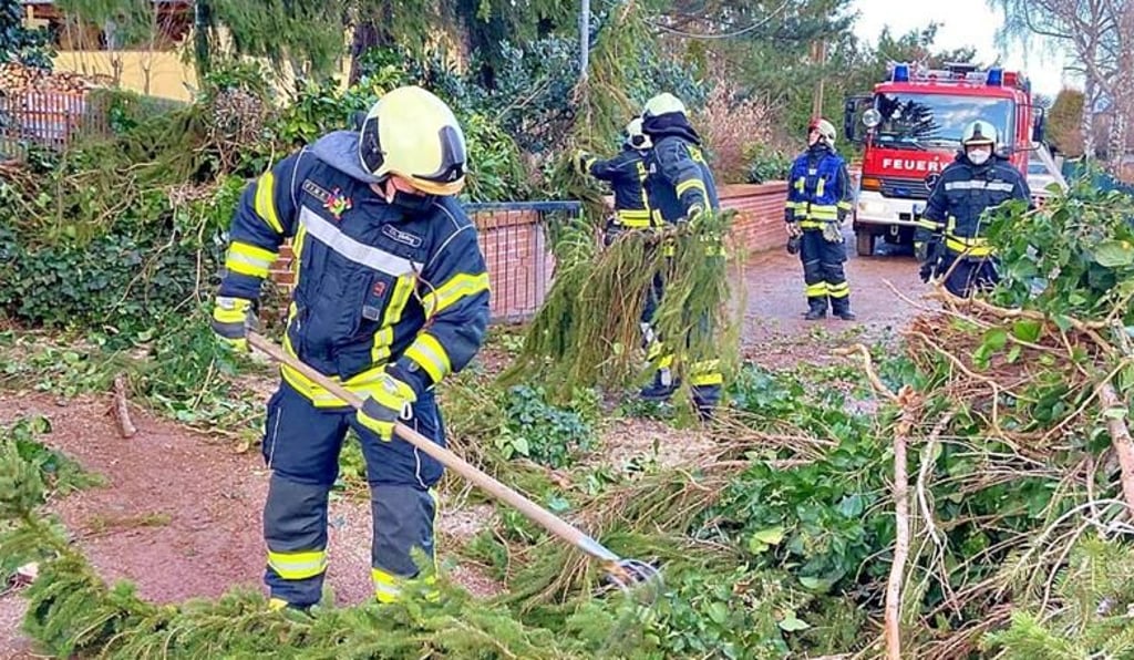 Die Feuerwehr hatte in Aschersleben nach Sturmtief "Ylenia" diese Woche einiges zu tun. Für das Wochenende hat der Deutsche Wetterdienst erneut eine Unwetterwarnung herausgegeben.