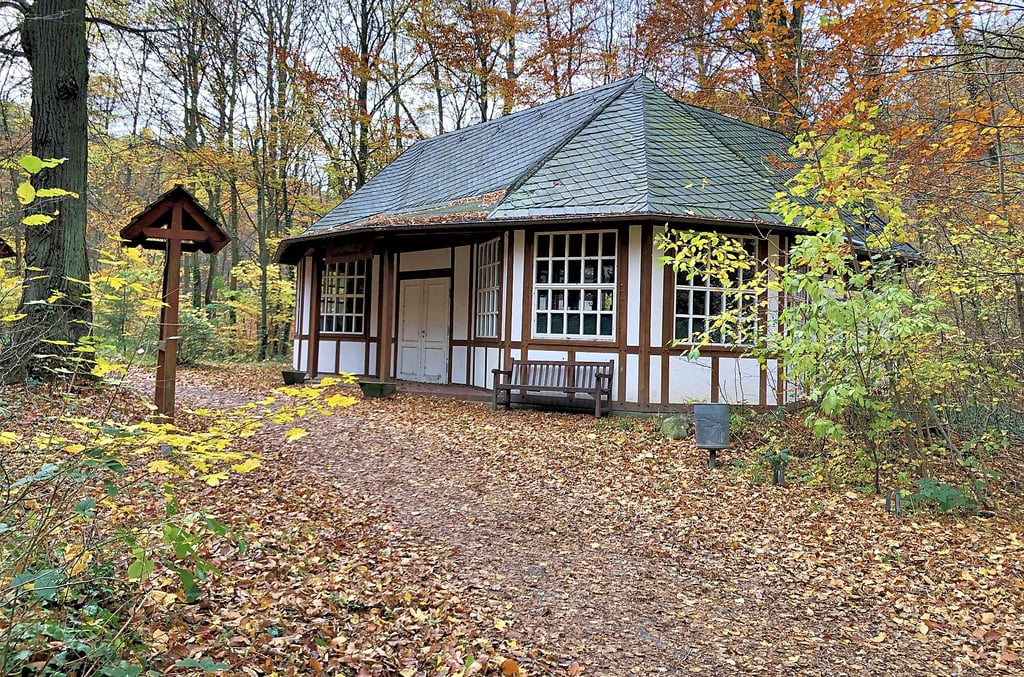Gehört zum schon Vorhandenen: das malerisch im Kurpark Bad Suderode gelegene Haus des Waldes.