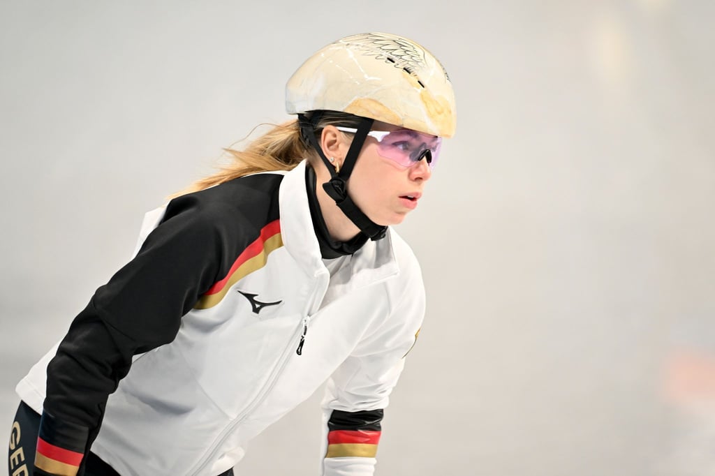 Geht in Peking gehandicapt an den Start: Shorttrackerin Anna Seidel.