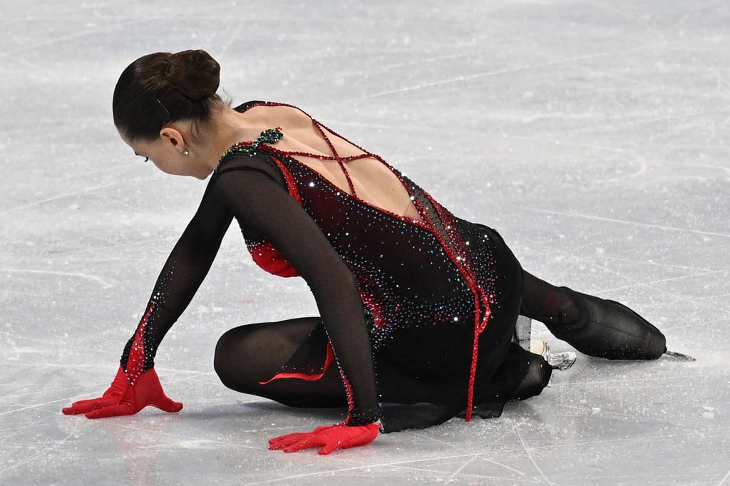 Die Russin Kamila Walijewa verpasste eine Einzel-Medaille.