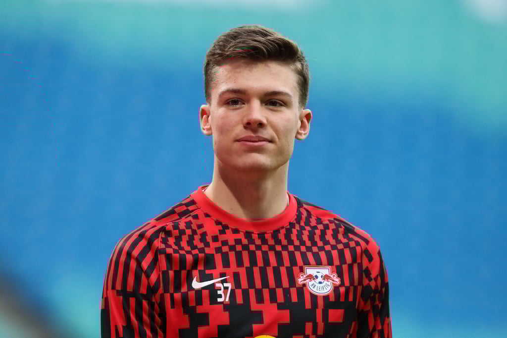 Sidney Raebiger ist mit 16 der jüngste Spieler im Kader von RB Leipzig.