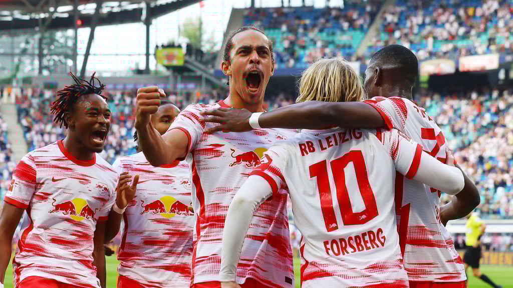 RB Leipzig gewann das Hinspiel gegen Berlin mit 6:0.