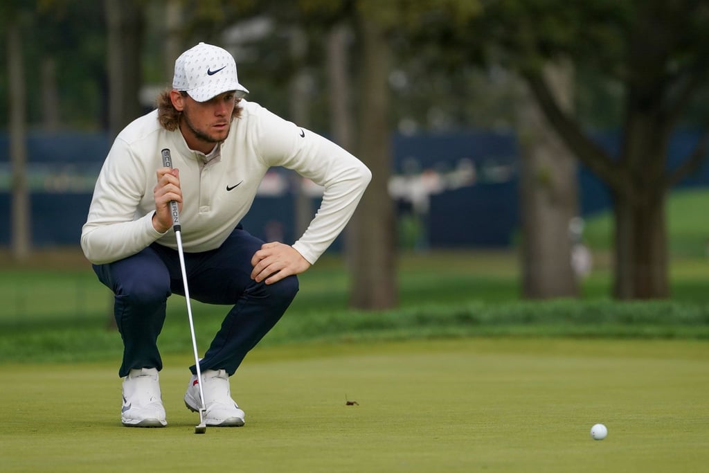 Der Sieger des Portugal Masters: Thomas Pieters aus Belgien.