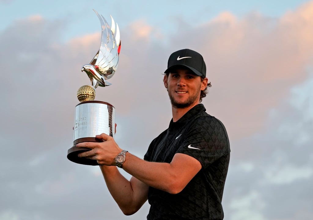 Der Belgier Thomas Pieters hat das Turnier in Abu Dhabi gewonnen.