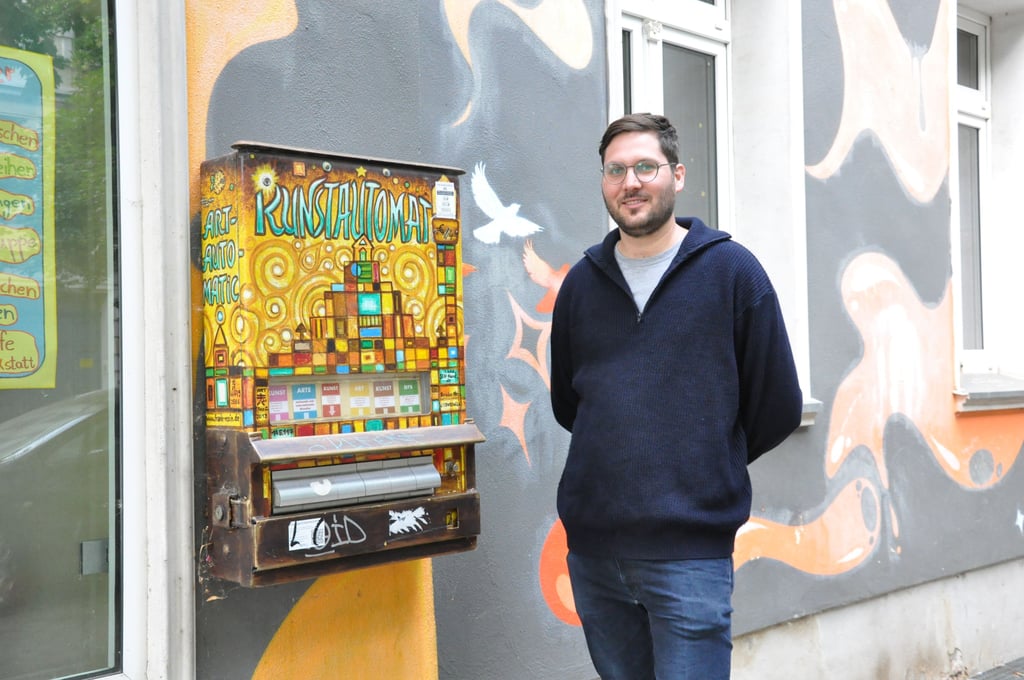 Maximilian Schochert ist Leiter des Geschäftsstraßenmanagements Stadtfeld