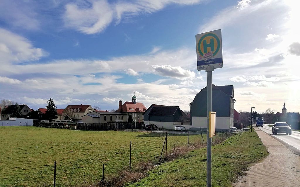 In Draschwitz direkt an der B 2 soll eine kleine Siedlung entstehen.