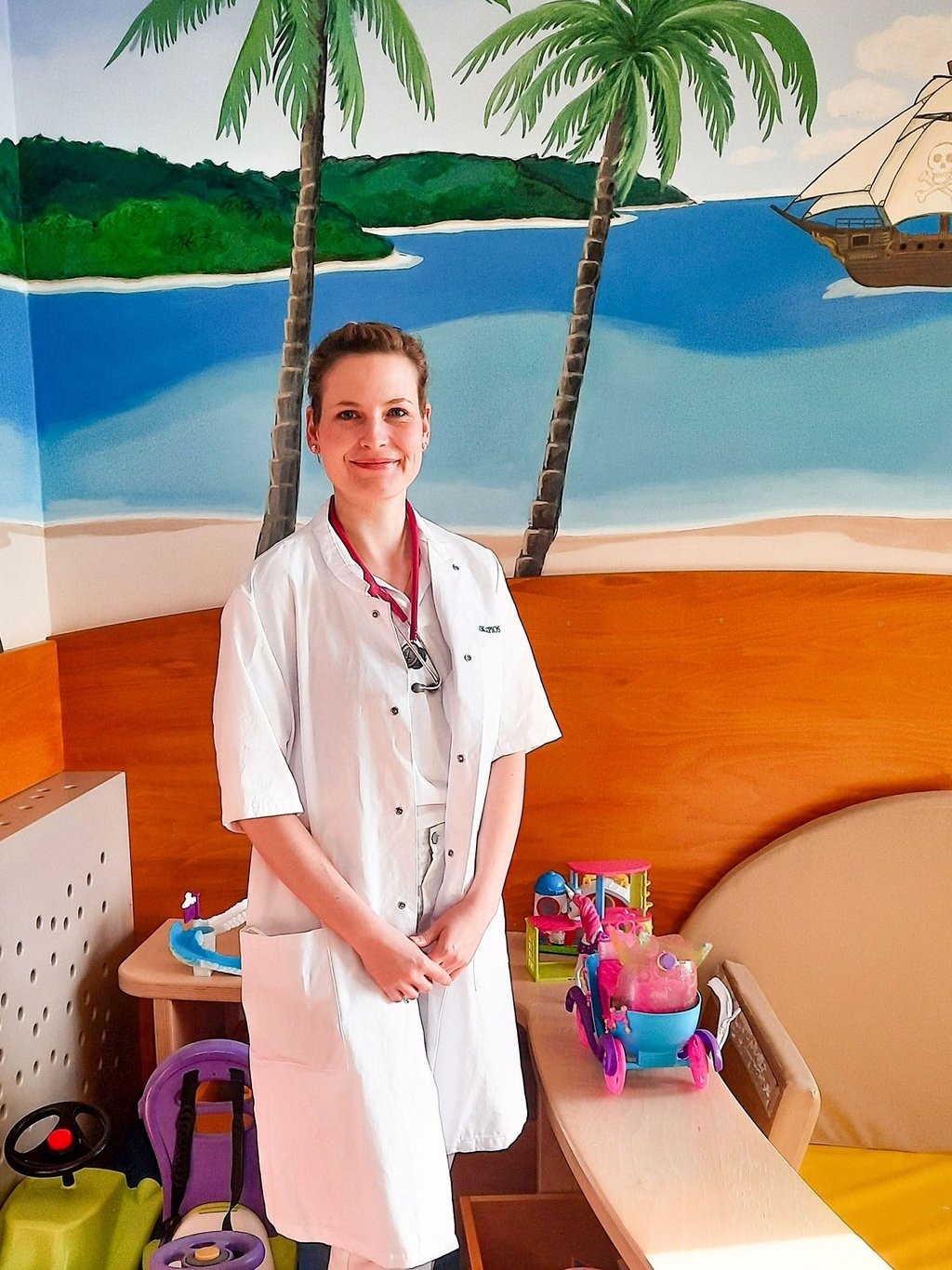 Ulrike Köhler übernimmt ab März die Kinderarztpraxis der Asklepios-Klinik.