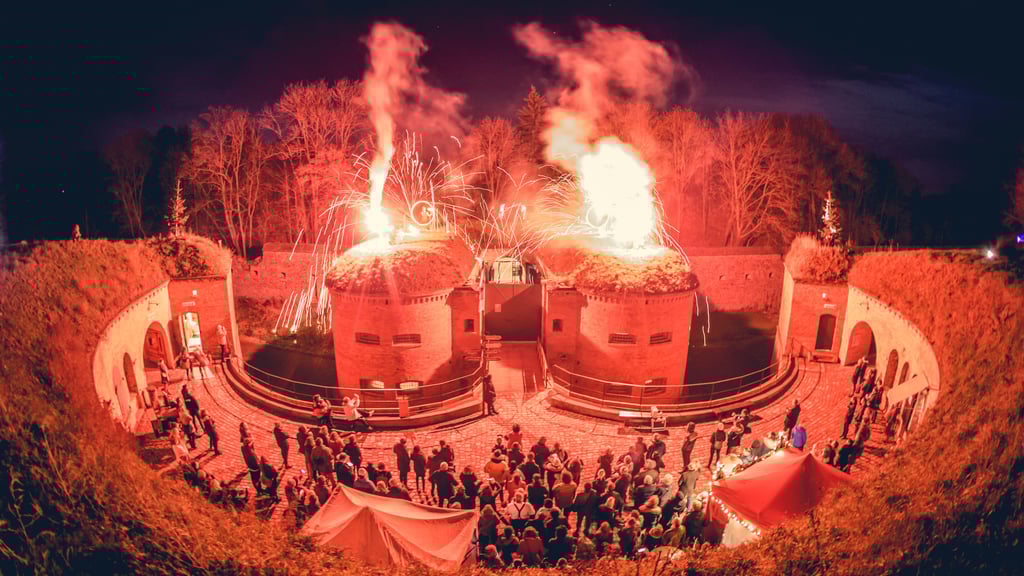 Ein Foto vom Advent im Ravelin 2.