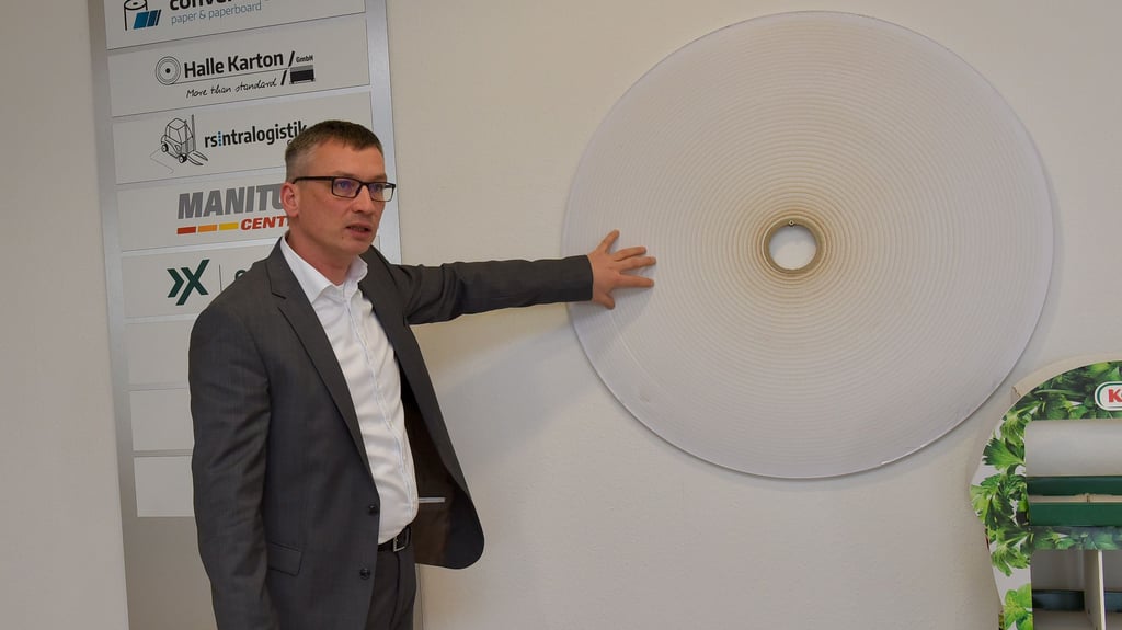 Geschäftsführer Ralf Schröder hat sich mit seiner Firma neu in Rothenschirmbach angesiedelt.
