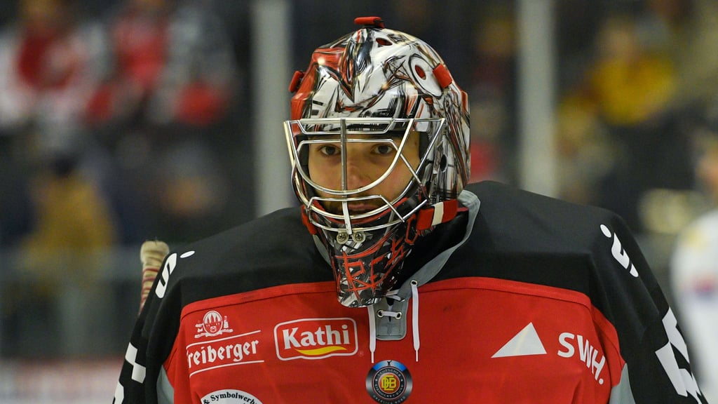 Goalie Jakub Urbisch hat sich in seiner zweiten Saison bei den Saale Bulls deutlich gesteigert.
