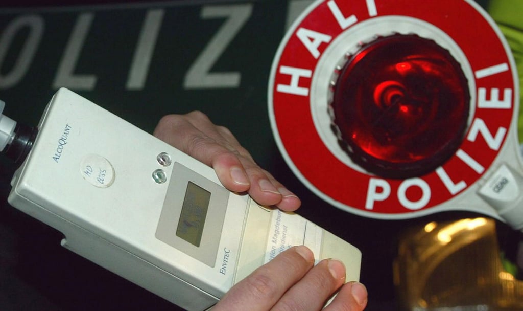 Ein 32-Jähriger war in Aschersleben mit mehr als einem Promille mit einem Leichtkraftrad unterwegs.